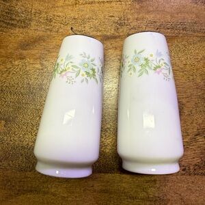 Johann Haviland Forever Spring Floral White Salt/Pepper Shakers